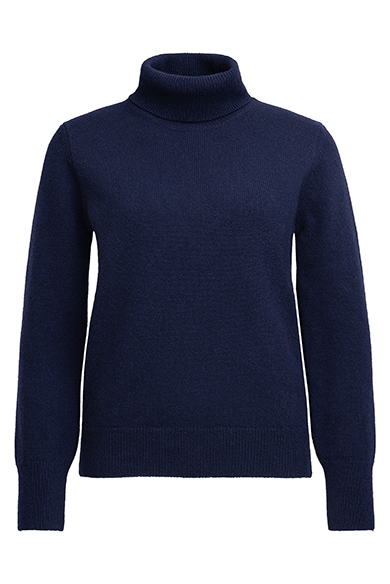 Rollkragenpullover Supergeelong, navy