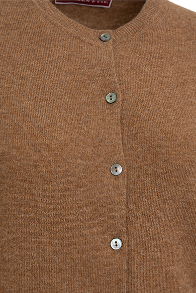 Cardigan Lambswool, beige