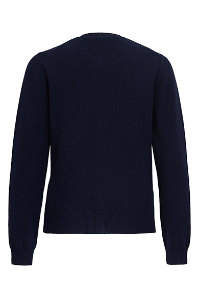 Cardigan Lambswool, navy