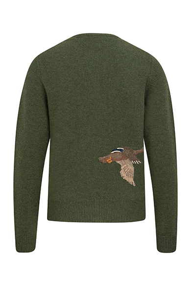 Strickjacke Lambswool, Enten