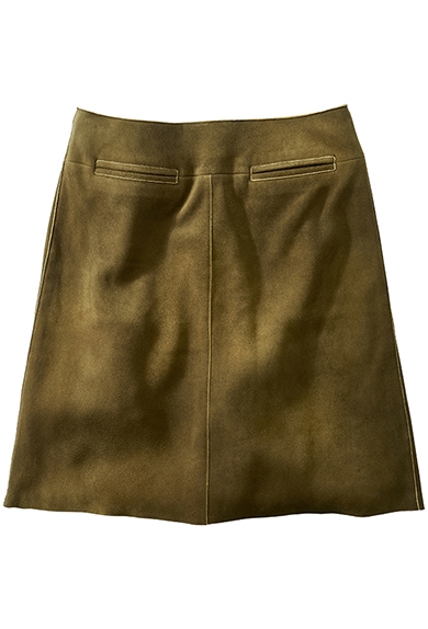 Skirt deer leather