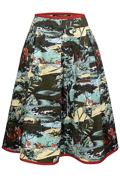 Skirt 'English hunting'