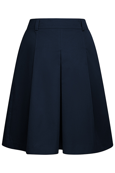 Rock Baumwoll Twill, dunkelblau