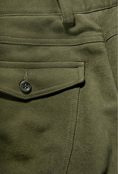 Field trousers moleskin, olive