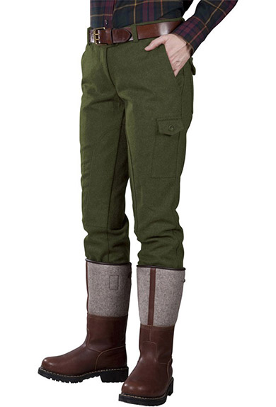 Field trousers moleskin, olive