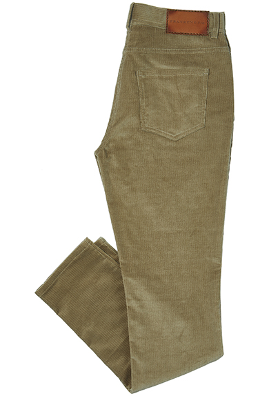 Corduroy trousers, beige