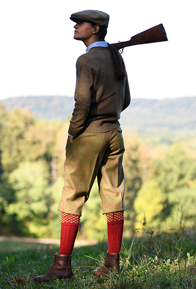 Plus Fours Lovat Tweed