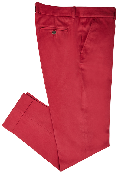Chinos, red
