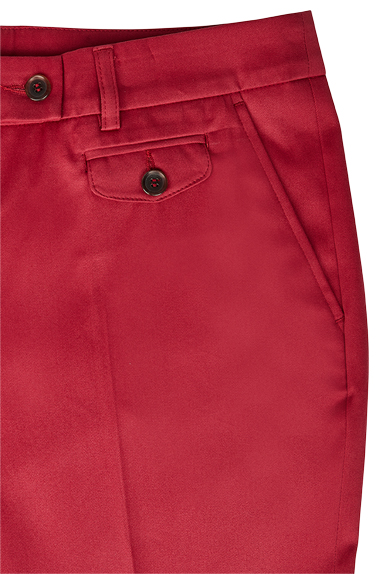 Chinos, red