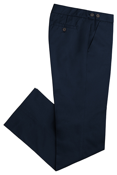 Hose Baumwoll Twill, dunkelblau