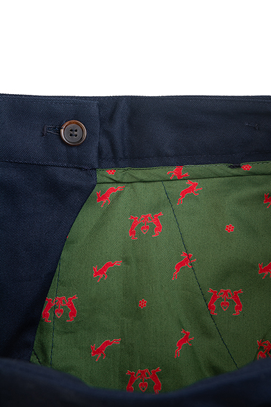 Hose Baumwoll Twill, dunkelblau