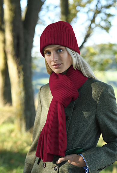 Beanie cashmere, cardinal