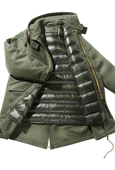 Field parka, loden