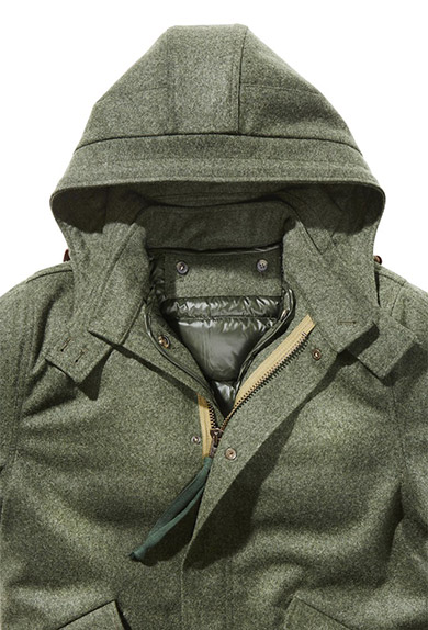 Field parka, loden