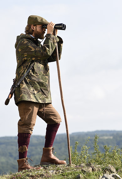 Field anorak, camouflage