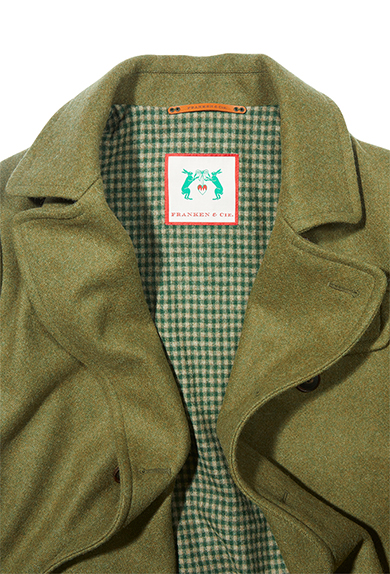 Fieldcoat wool, olive