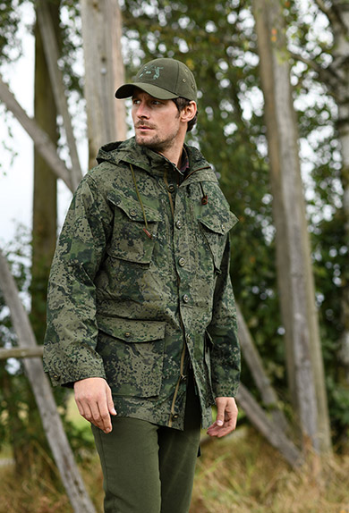 Regenjacke Camouflage