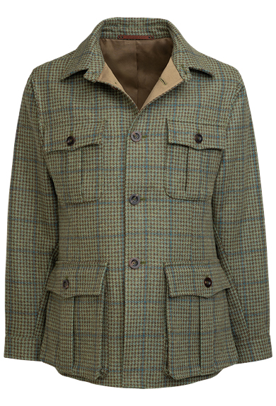 Field jacket, houndstooth