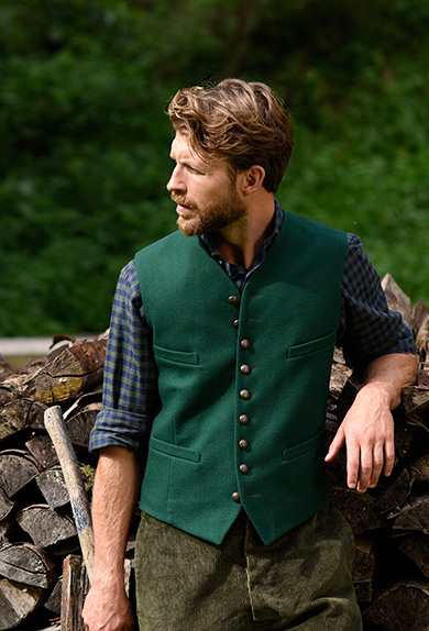 Loden vest clearance
