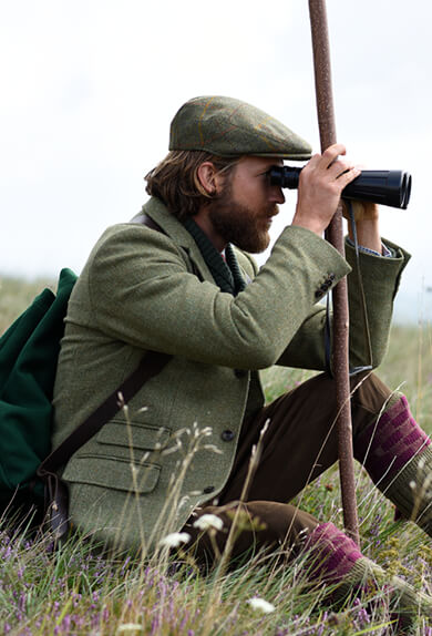 Jagdjacke Scottish Tweed