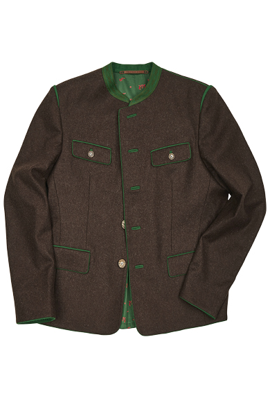 Jacket loden, brown