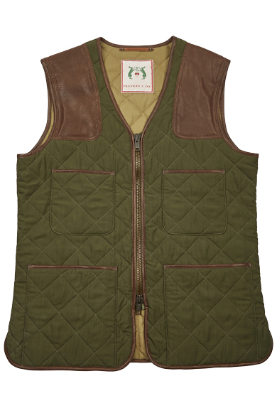 Fieldsport waistcoat, waxcotton