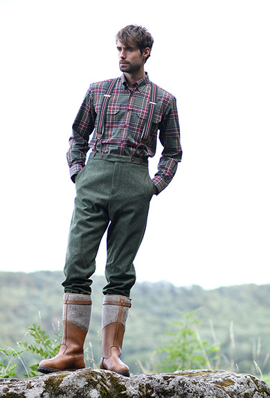 Hemd Flanell, Stewart Tartan