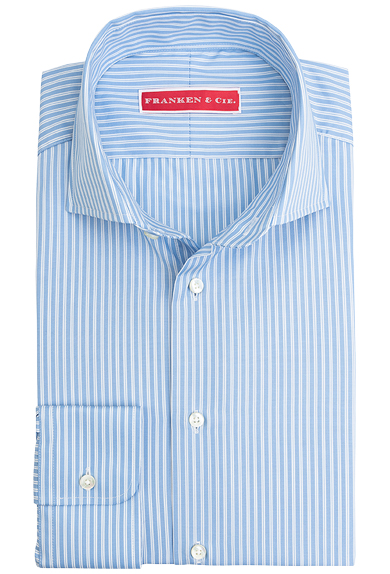 Shirt doublestripe, blue