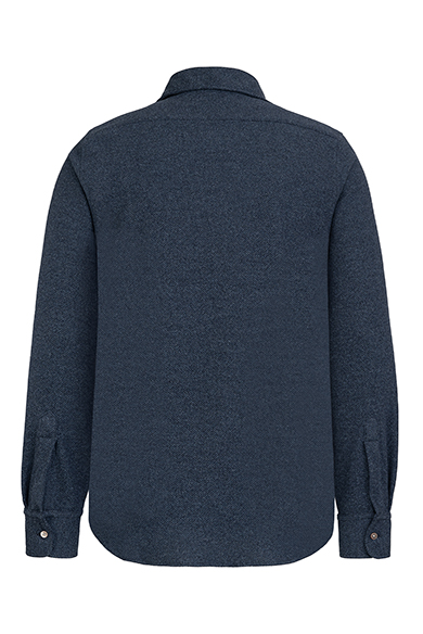 Hemd Jersey, blau