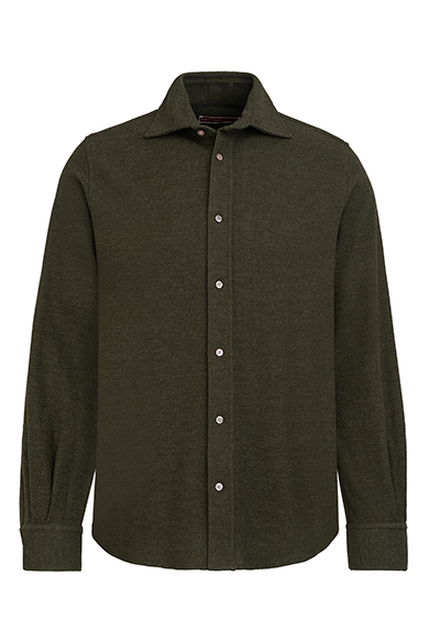 Hemd Jersey, oliv