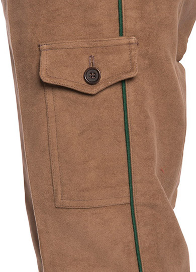 Field trousers moleskin, brown