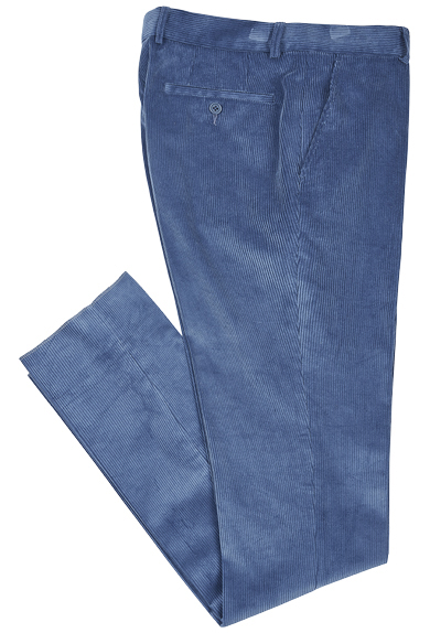 Trousers corduroy, blue