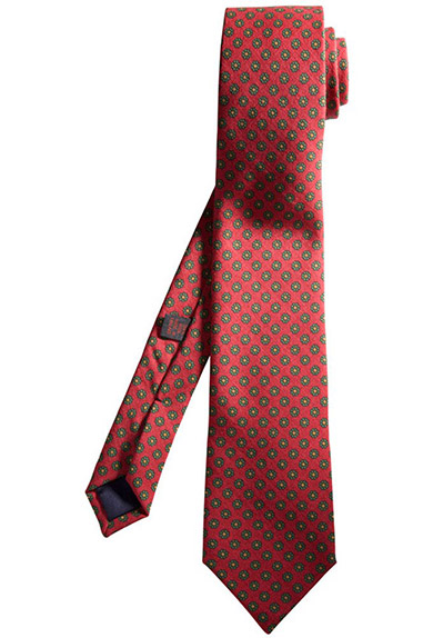 Tie wool, red