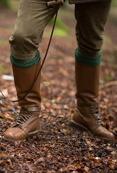 Jagdstiefel ungarisch, braun