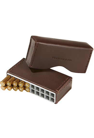 Ammunition box, dark brown