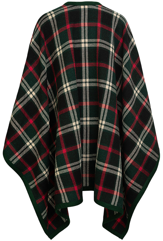 Plaid Karo, grün-rot-schwarz