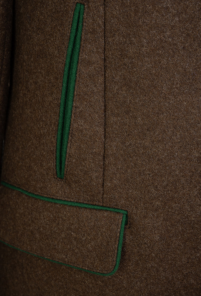 Jagdjacke Loden, braun