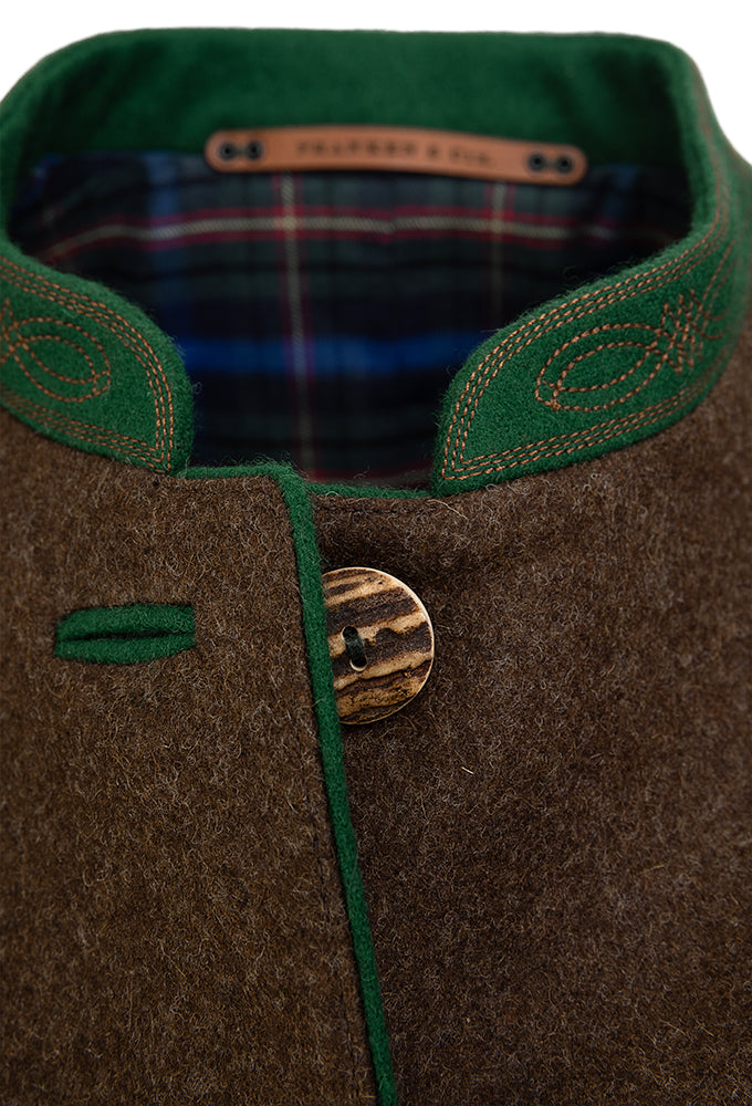 Jagdjacke Loden, braun