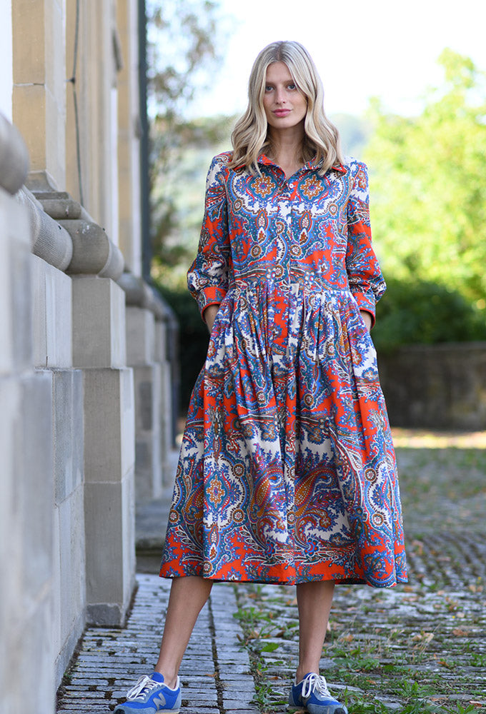 Kleid "Big Paisleys"