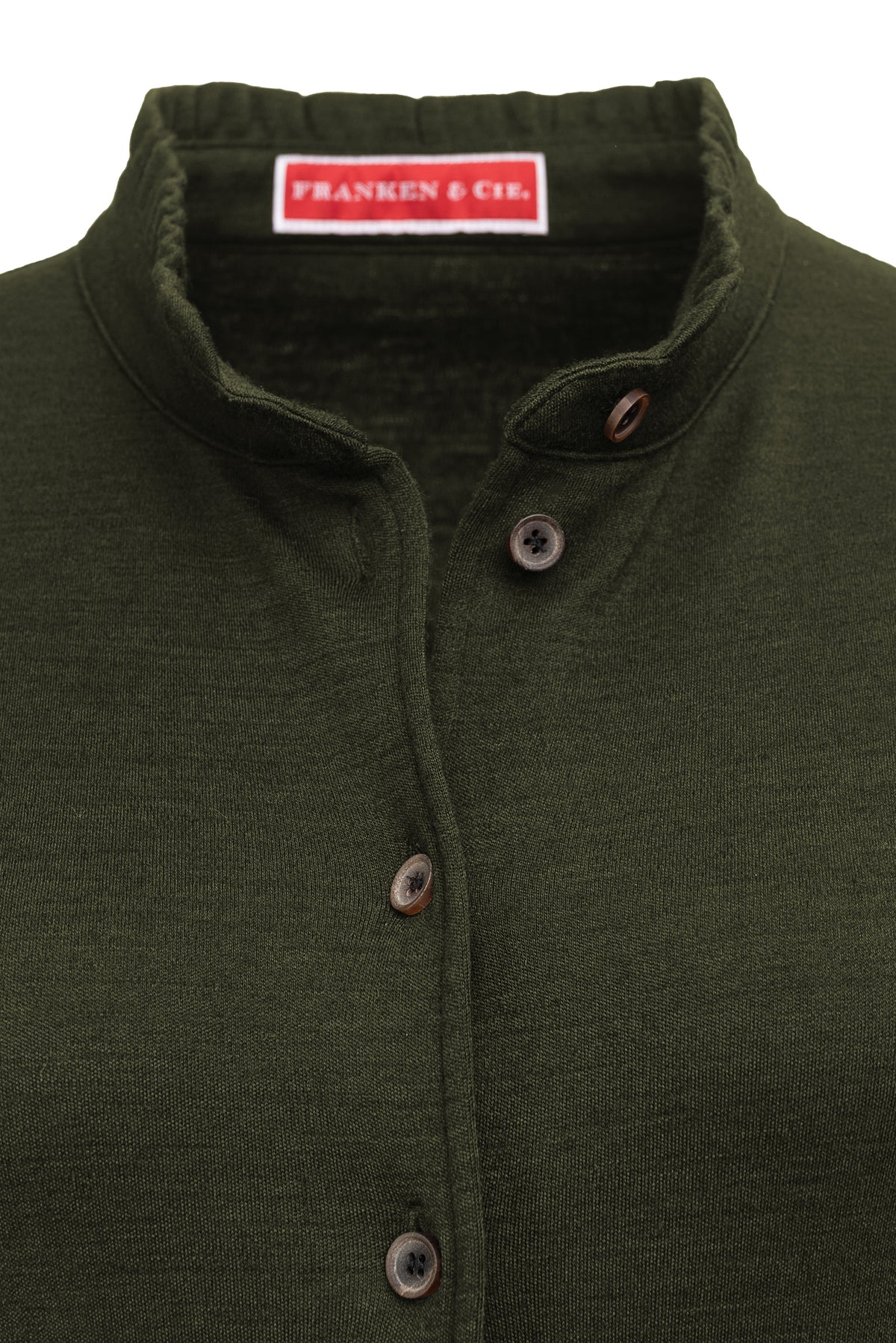 Kleid Wolljersey, oliv
