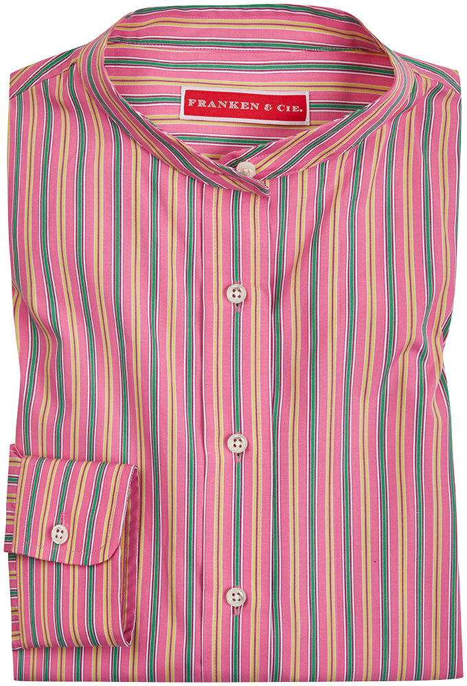 Bluse Streifen, pink