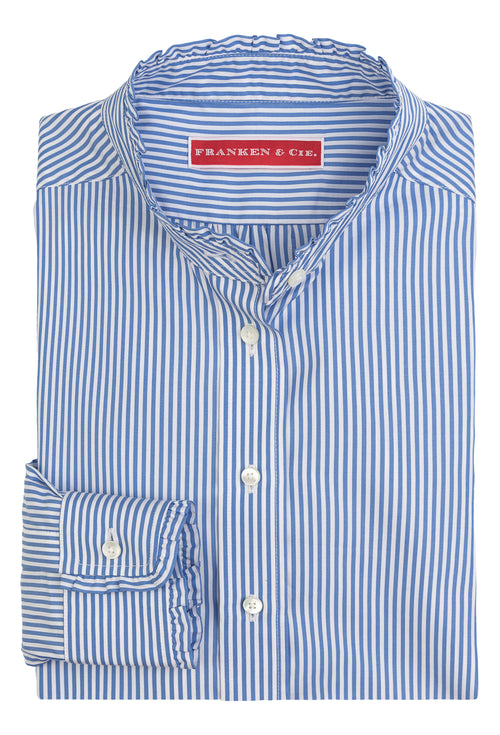Bluse Rüschen und Streifen