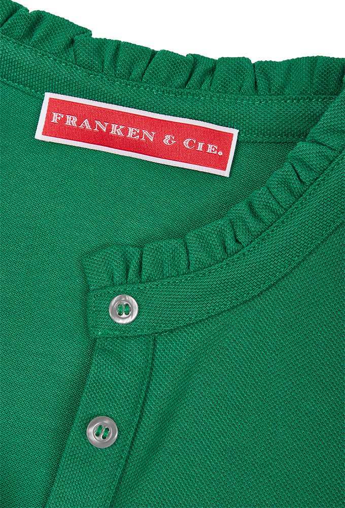 Piqué Shirt, grün