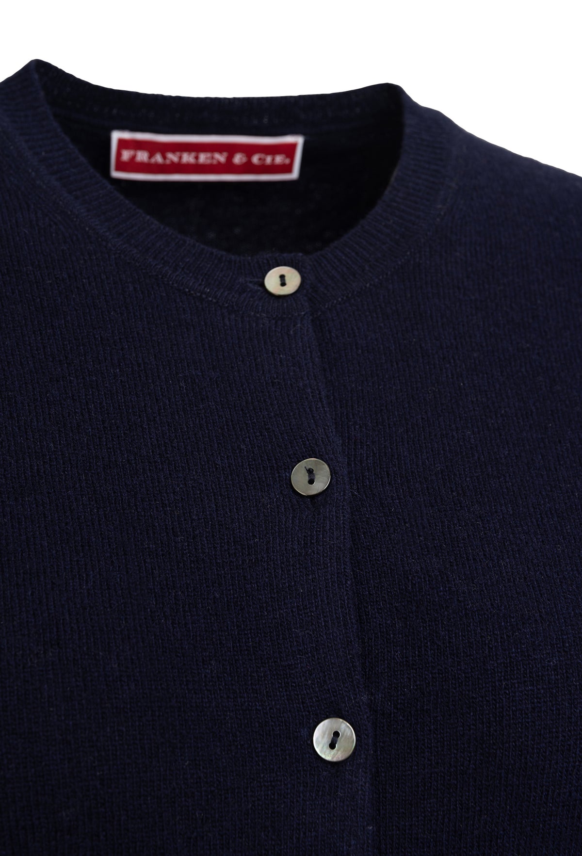 Cardigan Lambswool, navy