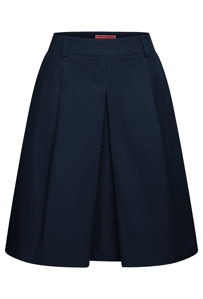Rock Baumwoll Twill, dunkelblau