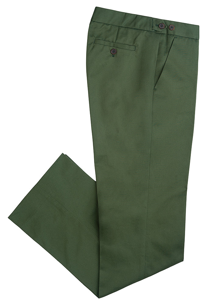Hose Baumwoll Twill, grün