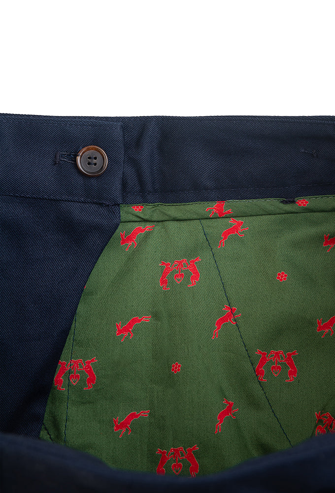 Hose Baumwoll Twill, dunkelblau