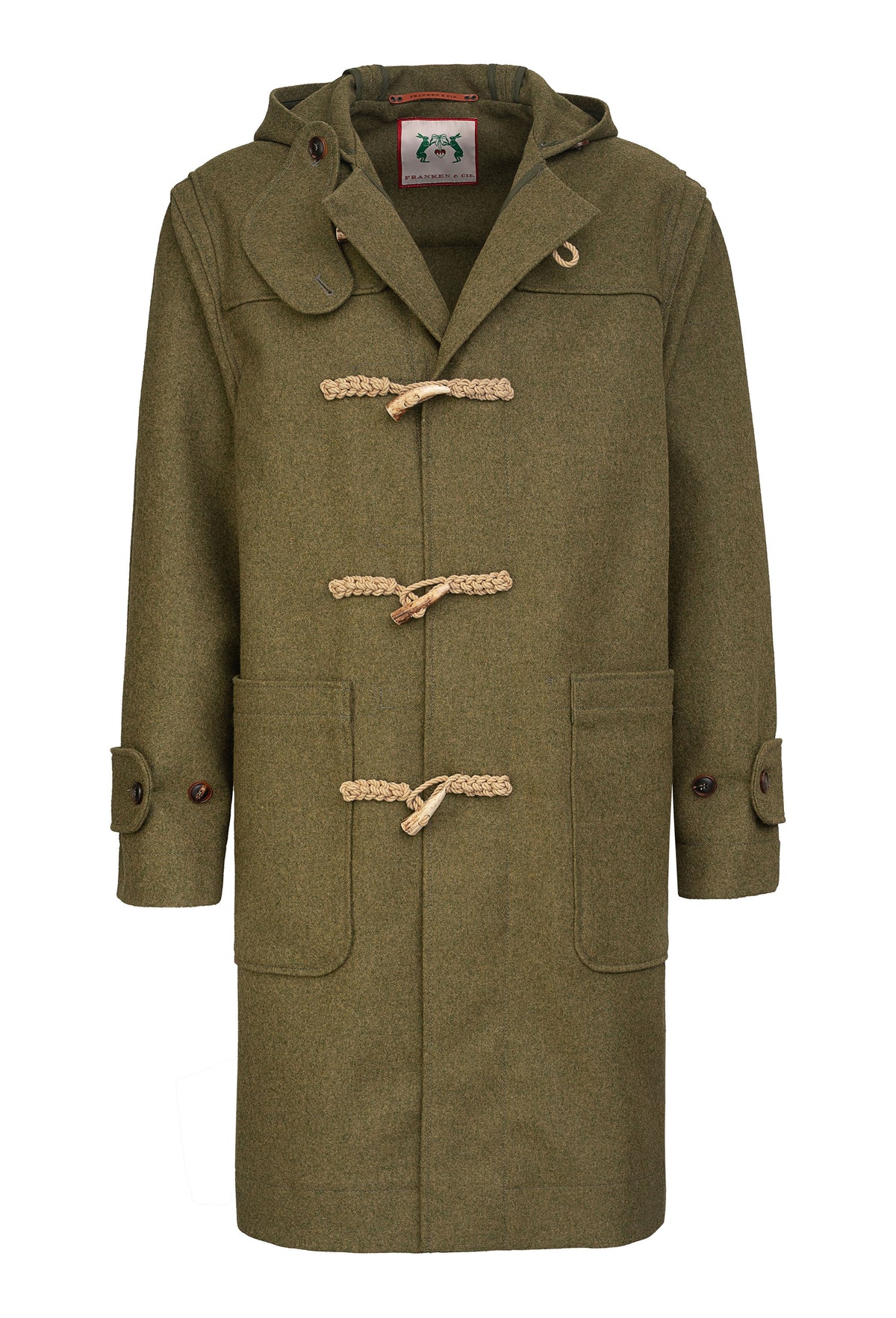 Dufflecoat, oliv