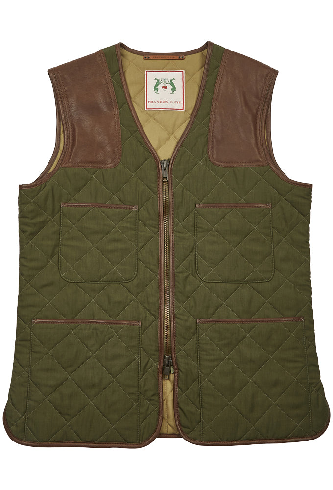 Jagdweste Waxcotton