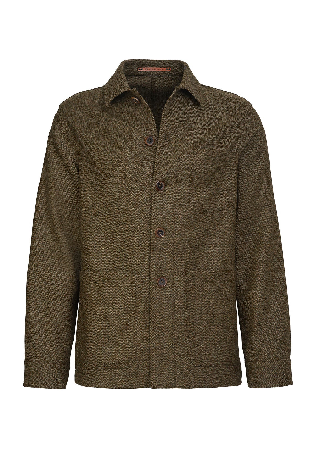 Chore Jacket Fischgrat Tweed Britisch